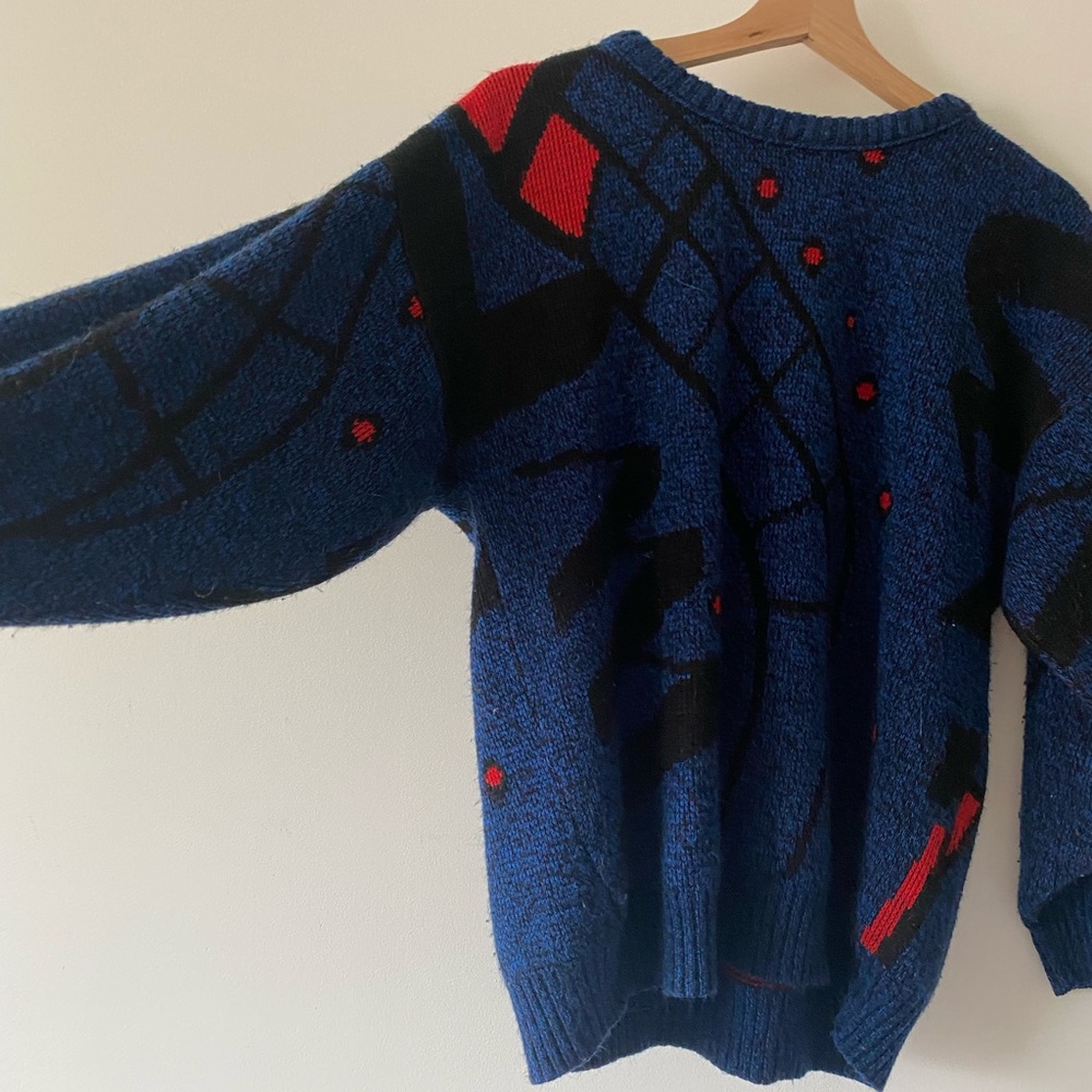 Retro Colorblock Sweater - Picture 7 of 7
